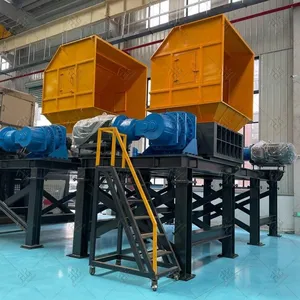Piston Shredder Engine Double Shaft Shredder Machine thumbnail-2