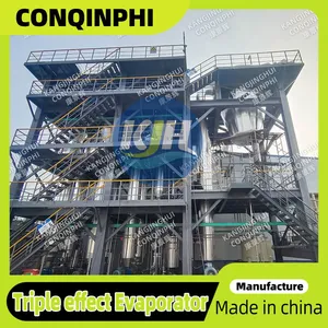 Compact Multi-effect Evaporator Crystallizer With CIP Cleaning Design, Max Operating Temp 150°C, 50 Hz Frequency thumbnail-5
