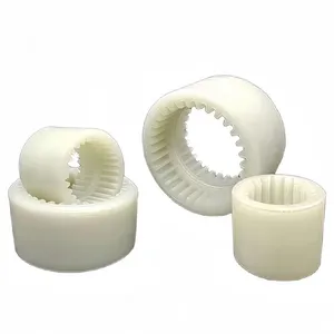 Nylon Sleeve Gear Coupling Curved Tooth Shaft Coupler Nl6 Metal Hubs Pump Motor Large Torque thumbnail-5