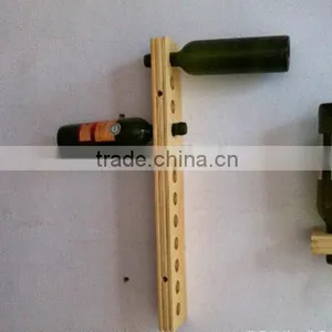 Wooden Tree Wine Rack, Wine Bottle Display Shelf, Handmade Wooden Holder Wine Rack thumbnail-2