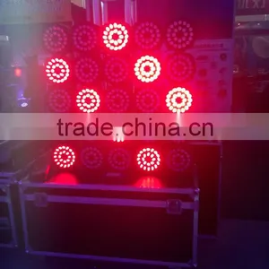 DMX Effect Auto Control System Stage LED Par Light 24x12W 6in1 RGBWA UV Slim LED Flat Par Light Stage Lighting thumbnail-3