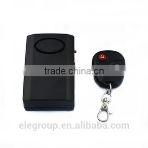 Vibration Activated Wireless Anti-Theft Security Alarm w/ Remote Controller (120dB Loud) thumbnail-1