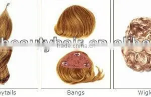 Silk Top Hair Piece With Knots Hidden,hair Looks Rise From Scalp thumbnail-1