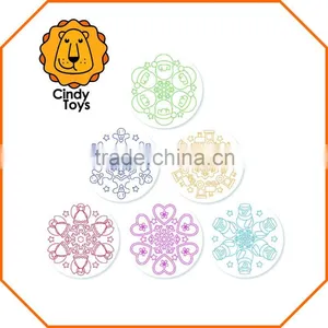 Wooden Stamps Christmas Mandalas 6 Pcs for Christmas thumbnail-2