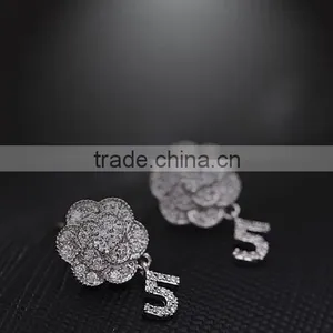 Wholesale Fashion Style Earrings Women Diamond Jewelry thumbnail-4