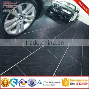 Trade Assurance Guangzhou Canton Fair Black Full Body Chinese Non Slip Ceramic Garage Floor Tiles thumbnail-1