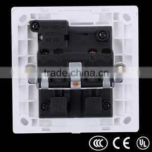 British Standard 3 Pin Wall Socket uk Wall Socket With Switch Rocker Supplier's Choice thumbnail-6