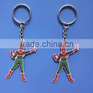 Superman Stainless Steel Keychain With Full Color Printing thumbnail-1