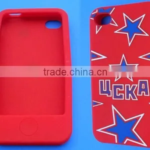 Customize Star Engraved Pvc Silicone Mobiel Phone Cases thumbnail-1