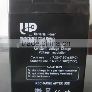 VRLA AUTO CAR BATTERY DEEP CYCLE BATTERY STORAGE SOLAR BATTERY 6V 4.5AH thumbnail-1