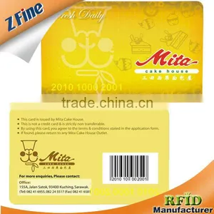 2013 Hot Sale Pvc Plastic Durble Vip Card for Tommy-shop/salon /cinema/restaurant thumbnail-1