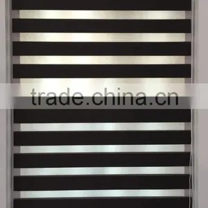 High Quality and Cheap Price Roller Type 100% Blackout Zebra Blinds thumbnail-3