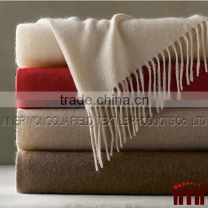 Wool and Cashmere Throw thumbnail-2