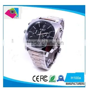 China Manufacturer Video 720P Camera Watch, HD Camera Watch, Mini Camera Watch thumbnail-1