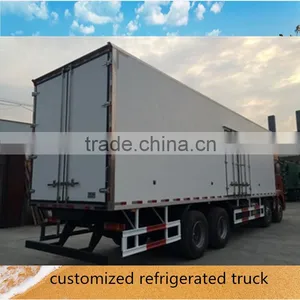 Customized Refrigerated Truck Body Frozen Meat Delivery Truck thumbnail-1