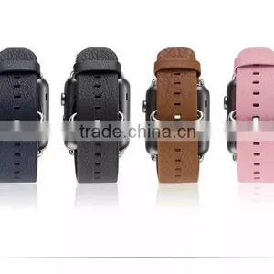 X-Level Elite Series Genuine Leather Watch Band For IWatch Wrist Strap For 38MM Apple Watch MT-4038 thumbnail-2