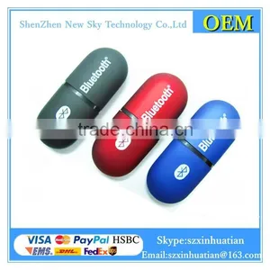Blue Bluetooth USB V2.0 EDR Dongle Mini Wireless Adapter for PC Laptop thumbnail-1