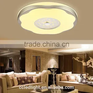 2016 New Design Round Flat Ceiling Led Light Aluminum Frame Acrylic Cover thumbnail-2