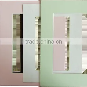 1.2mm Cream Core 8*10" Size Mat Board for Frames, Acid Free Single Layer Mount, Passpartout For Photo Frames thumbnail-1