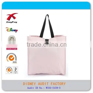 Lady Reusable Canvas Shopping Tote Bag Hand Bag thumbnail-5