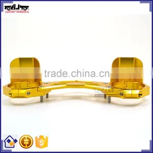 BJ-FFC-002 Aftermarket CNC Aluminum Motorbike Front Forks Clamp for Yamaha R3 R25 thumbnail-1