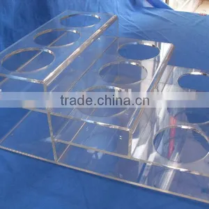 Transparent Acrylic Wine Display Rack,Acrylic Display thumbnail-1