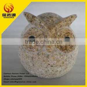 Stone Small Carving Owl Souvenirs thumbnail-1
