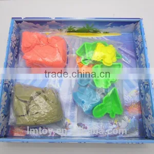 Great Funny Halobios Sand Play Toys For Kids (3D Effect Sand &10 Mold Toys) thumbnail-1
