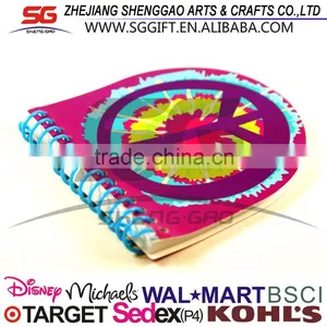 Colorful Sprial Mini Notebook thumbnail-1