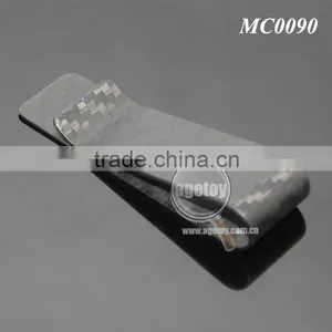 Box Packing High-grade Aristocratic Family 100% Real Matt Color Carbon Fiber Money Clip Wallet thumbnail-5