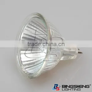 Gu5.3 Base Halogen Lamp and MR16 12V/24V 20w/35w/50w/75w 2000H 2800K With Clear Glass Cover thumbnail-1