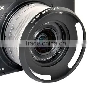 37mm Lens Hood JJC LH-37EPII BLACK Vented Lens Hood 37mm Metal Lens Hood for Olympus thumbnail-2