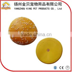 Factory Direct Sale Customized Plastic Singing Hamburger Toy for Dog thumbnail-3