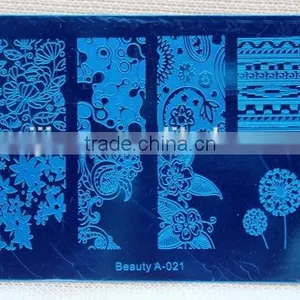 New Nail Art Stamp Image Plates Stamper Nail Art Templates Colorful Promotional Offer thumbnail-1