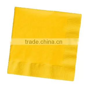 16*16" Environment-Friendly Disposable Black Paper Napkin Printed Napkin or Color Napkin thumbnail-4