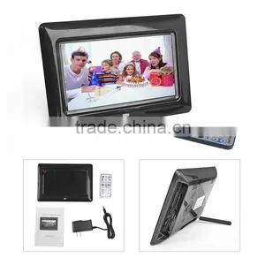 7 Inch Portable Multifunction Digital Photo Frame With Lithium Battery thumbnail-1