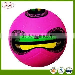 Mini Size Football 6 Inch Rubber Soccer Ball thumbnail-2