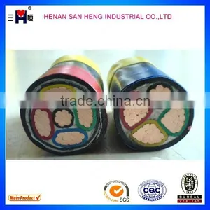4 Core Copper Conductor PVC Insulated Steel Wire Armoured 95mm Power Cable thumbnail-2