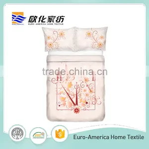 Wholesale Price Hotel Textiles Bedsheet Bedding Set For Girl thumbnail-1