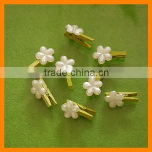 Mini Clip, Wooden Clip, Decorative Clip thumbnail-1