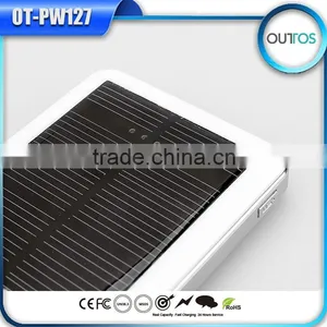 Bulk Buy From China 12000mah Power Bank Rohs Solar USB Charger for Iphone 6 thumbnail-3