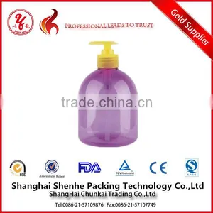 500ml PET Bath Cream Shower Plastic Bottle With Pump thumbnail-1