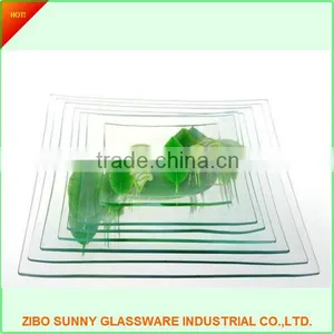 The Tempered Clear Glass Plate &glass Tray thumbnail-3