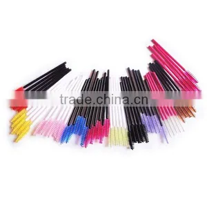 100 PCS Disposable Eyelash Makeup Brush Mascara Wands Cosmetic Eyelash Extension Silicone Applicators thumbnail-3