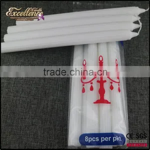 Factory Price Pure White Fluted Stick Candles Supplier thumbnail-2