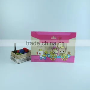 China Supplier Lovely Cartoon Design PP Material Plastic Envelope File Folder Plastic Presentation Folder thumbnail-2