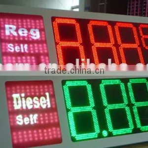 Wholesale Double Sides Gas Station Led Display/gas Led Price Sign thumbnail-1