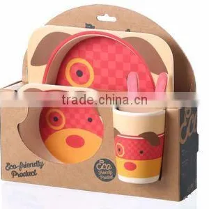 Kids Eco-friendly Dinner Sets Cartoon Shape thumbnail-5