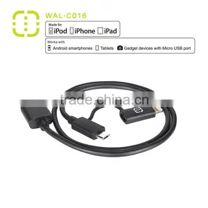 Save 20% Micro to MFI ( 2 in 1) Charge and Sync Cable thumbnail-3