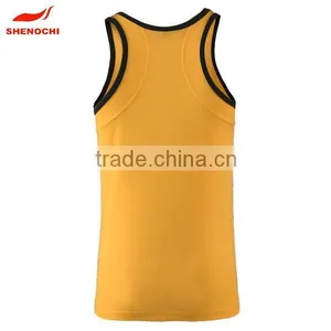 2015 Fashion Wholesale Oem Custom Gym Singlet thumbnail-2